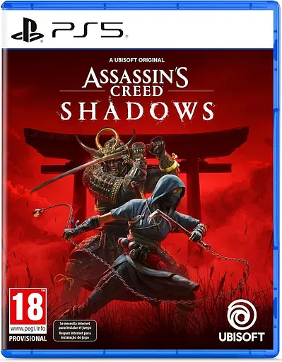 Гра Sony PlayStation консольна PS5 Assassin's Creed Shadows, BD диск