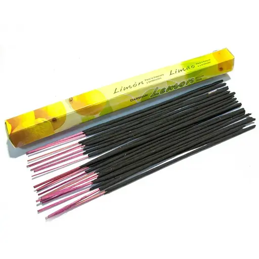 Аромапалиці вугільні Darshan Lemon Лимон 20 шт.