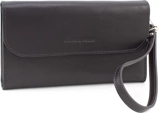 Чоловічий шкіряний клатч GRANDE PELLE 22,5х13х4 см sum0023149 - фото 1