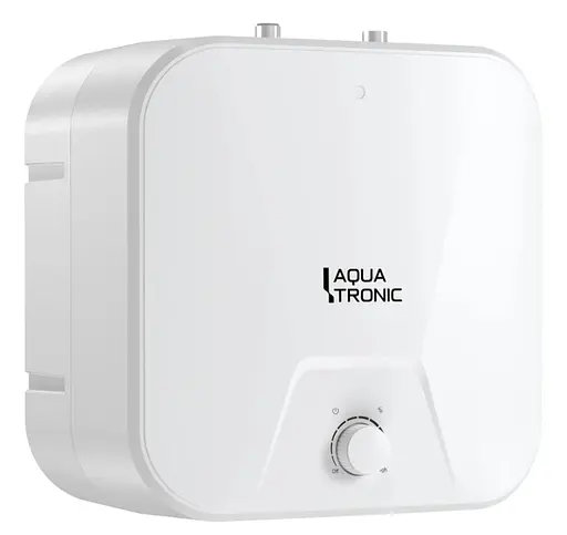 Водонагреватель электрический Aquatronic, 1500 Вт, мокрый ТЭН, 10 л под мойку, вертикальный, квадратный, белый (Compact WU1015 C2M) - фото 2