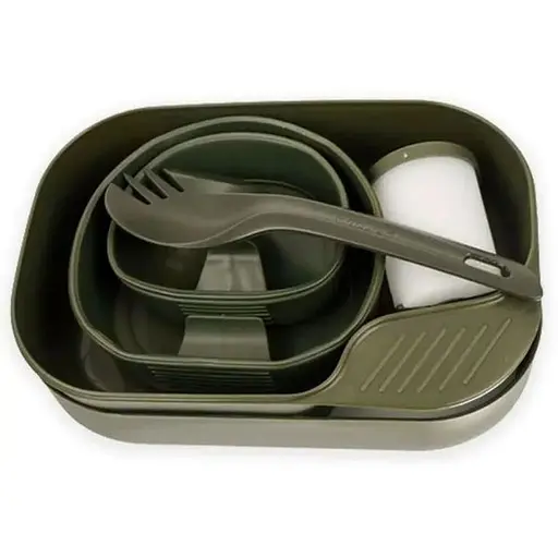 Набір посуду Wildo Camp-A-box Complete Olive Green (1004-W10264)