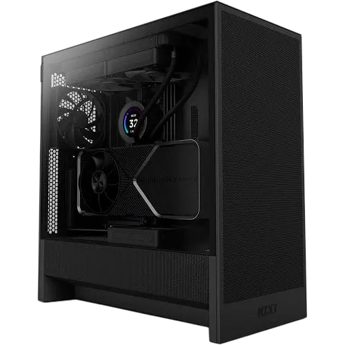 Корпус NZXT H5 Flow Black (CC-H52FB-01)