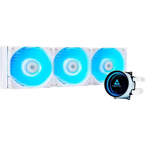 СВО Chieftec Iceberg 360 ARGB White (CLC-360-RGB-W) - фото 1