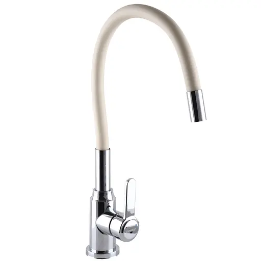 Смеситель для кухни Domino Ellipse DCC-203L-Beige 000024613 Бежевый - фото 1