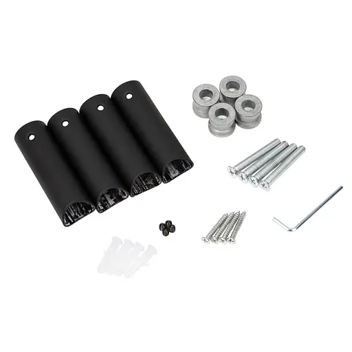 Электрический полотенцесушитель Qtap Evia (BLA) 11120R с таймером, Черный - фото 5