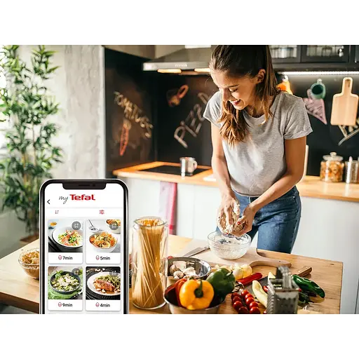 Мультипіч Tefal Easy Fry Silence 1670 Вт темно сіра-чорна (EY551HE0) - фото 13