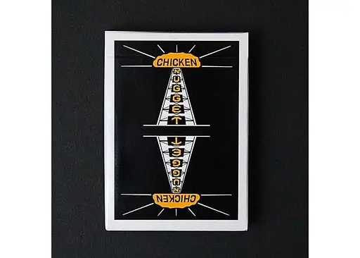 Карти гральні United States Playing Card Company Vintage Chicken Nugget (black) (ВР_КИВЧН) - фото 4