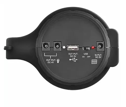 Потужний ліхтар Yajia YJ-2886 5W+2SMD + Powerbank (2хOUT4V) + ЗУ220В + 3 режими - фото 4