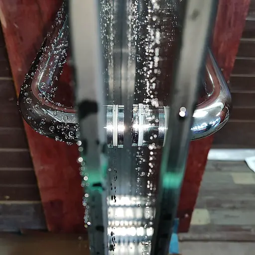 Двері в нішу Koer SR SD03-140x200-TR-01 прозоре скло Easy Clean 8 мм, хром KR5385, універсальні, прозорий, хром - фото 7