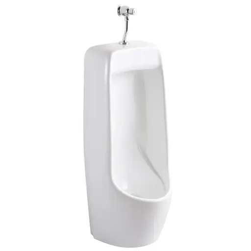 Напольный писсуар Mixxus Premium Bevel-0902 440x320x970 мм с краном для писсуара MP6666, Белый - фото 1