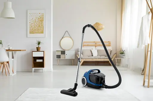 Пылесос контейнерный Gorenje 850 Вт HEPA телескоп. трубка синий - фото 3