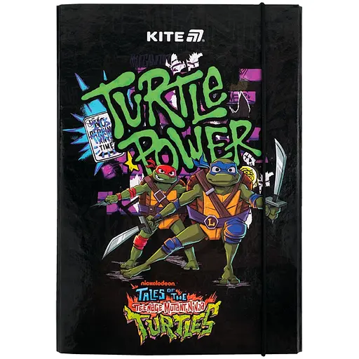 Папка для зошитів Kite Ninja Turtle В5 на гумці (NT25-210)