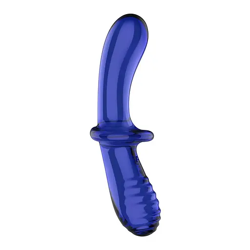 Ділдо Satisfyer Double Crystal (light blue) - фото 4