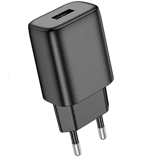 МЗП Hoco C134A Solid 12W (1USB-A) Black