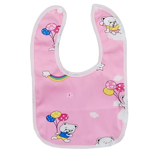 Дитячий тканинний слинявчик MGZ-0600-4 на кнопці