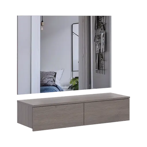 Комплект мебели Doros Левия + зеркало Канноло 100х32х100 (42005238) - фото 3