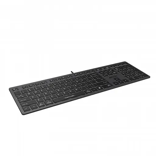 Клавіатура A4tech FX60 Grey White backlit, Fstyler keyboard, USB - фото 3