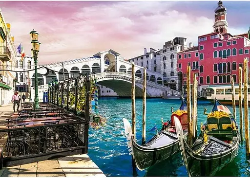 Пазл Trefl 7 в 1 Романтическое путешествие 2х300 эл. 2х500 эл. 2х600 эл. (93114) - фото 3