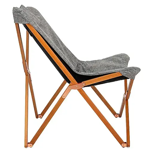 Стул раскладной Bo-Camp Bloomsbury L Grey (1200370) - фото 3