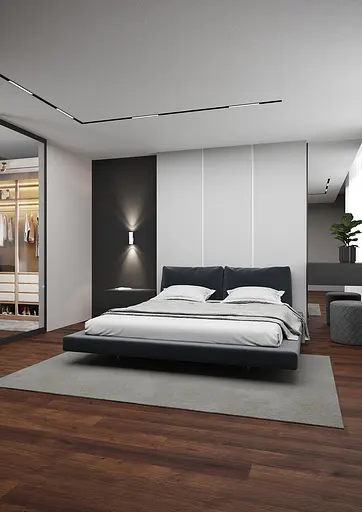 Настінний світильник Skarlat RWLB091 2x5W WH+BK 4000K - фото 4