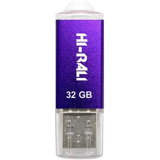 Флеш накопичувач USB 32Gb Hi-Rali Rocket фіолетовий USB 2.0 (HI-32GBVCVI) - фото 1