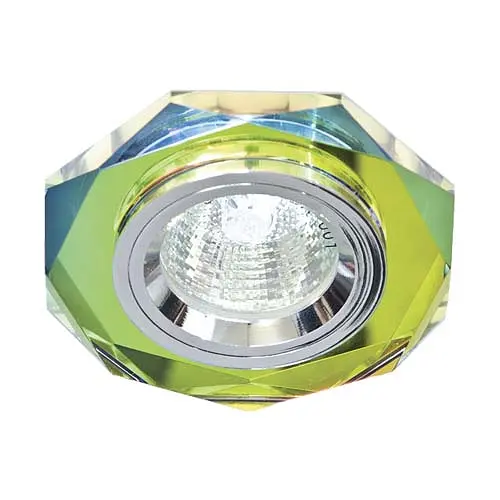 Вбудований світильник Feron 8020-2 під лампу 5-мультиколор - фото 2