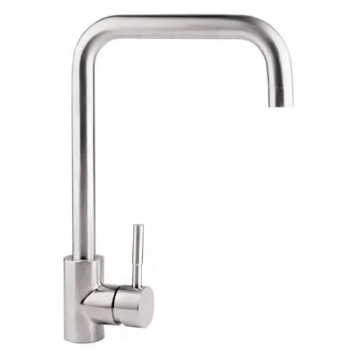 Смеситель для кухни Solone EZA4-E090 однорычажный Нержавеющая сталь 30412 - фото 1