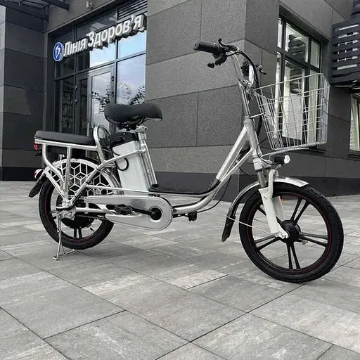 Электровелосипед E-scooter V2 двухместный 20 дюймов 450W 60V 16Ah + PASS-система - фото 2