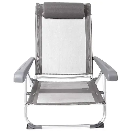 Крісло розкладне Bo-Camp Saint-Tropez сіре (DAS303395) - фото 2