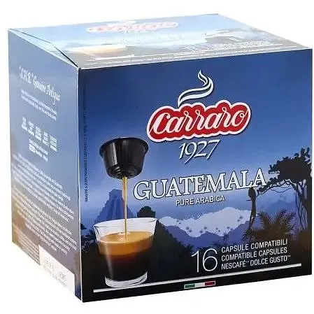 Кофе в капсулах Dolce Gusto Carraro Guatemala 16 шт - фото 1