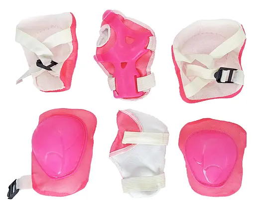 Комплект детской защиты Union group А03 XS (2-5 г) розовый (G00003873) - фото 2