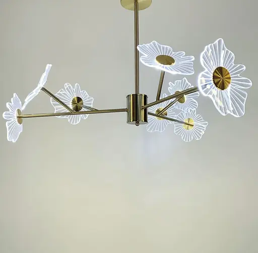 Сучасна люстра у флористичних мотивах Line.F C 10/9 - фото 5