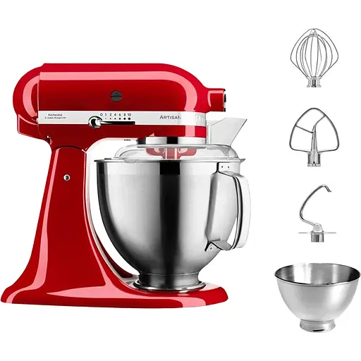 Планетарный миксер KitchenAid Artisan 5KSM185PSEER (131289) - фото 3