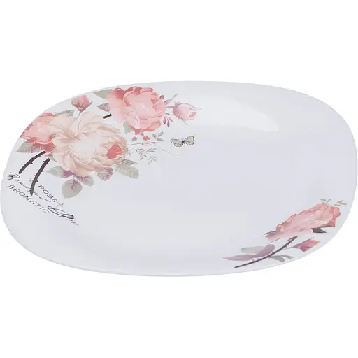 Столовый сервиз Yiwu на 6 персон фарфоровый Harmony белый HP-7-714 - фото 3