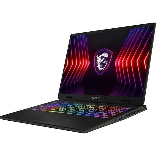 Игровой ноутбук MSI Sword 17 HX B14VGKG-016XRO, Intel Core i7-14700HX до 5,5 ГГц, 17 FHD+, 16 ГБ, 1 ТБ SSD, NVIDIA GeForce RTX 4070 8 ГБ, Free DOS - фото 2