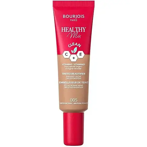 Увлажняющий тональный флюид Bourjois Healthy Mix Clean тон 005 (Medium deep) 30 мл - фото 1