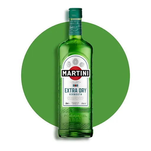 Вермут Martini Extra Dry, 18%, 1 л (31536) - фото 1