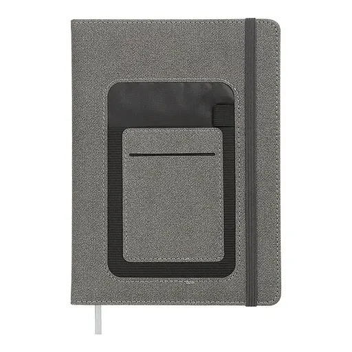 Ежедневник датированный Buromax Combi 2026 A5 серый (BM.2191-09)