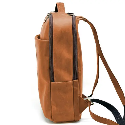 Кожаный городской рюкзак TARWA 39х29х9 см sum0026482 - фото 4