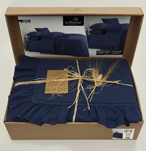 Постільна білизна Weens Deep Indigo Варена Бавовна La Maison pbe0051979 - фото 1