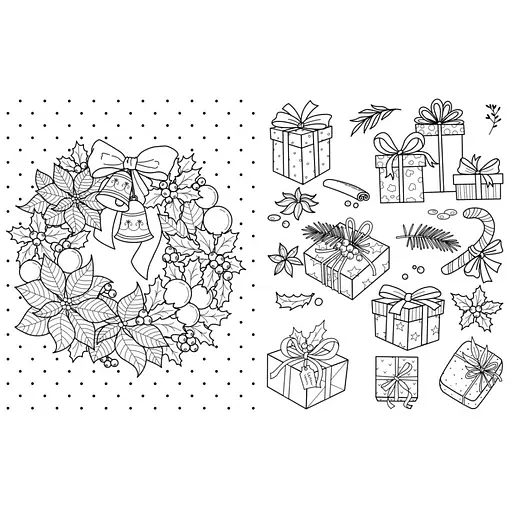 Большая книга раскрасок Рождество Ранок 1736023, 64 страницы - фото 3