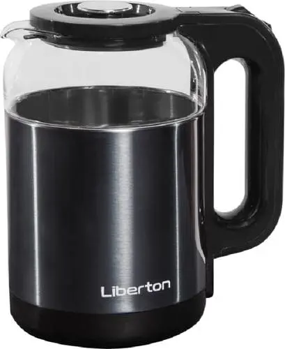 Електрочайник Liberton LEK-6829 Black/Inox 1500W 1.8 л - фото 2