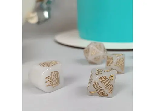 Набір кубиків Q WORKSHOP 20 years: Happy Birthday Dice Set , 8 шт. (S20Y03) - фото 8