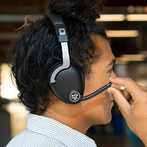 Bluetooth-гарнітура JLab JBuds Work Black (IEUHBJBUDSWORKRBLK4) - фото 8