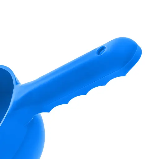 Совок большой пластиковый для сахара, специй и сыпучих продуктов с отверстием для подвешивания 28х11.6х6.5 см, Kitchette Синий 87024 - фото 5