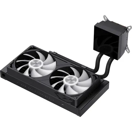 СВО GameMax Glacier 240 LCD Black (GLACIER 240 LCD BK) - фото 6