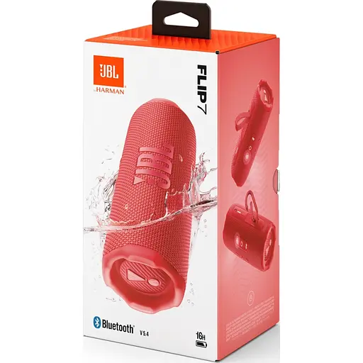 Акустическая система JBL Flip 7 Red (JBLFLIP7RED) - фото 12