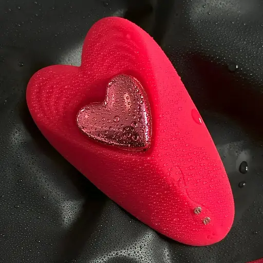 Смарт-вібратор в трусики з сердечком smart вібратор love spouse - фото 1