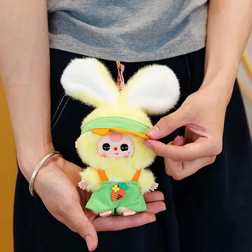 Колекційна м'яка іграшка з кільцем Pop Top Baby Three Cureplaneta Макарончики (CRP2605) - фото 7