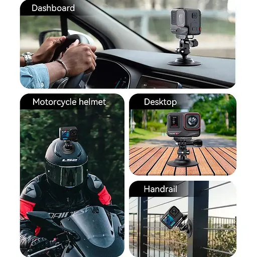 Крепление aMagisn AM16-A для GoPro/DJI Action на многоразовой клеевой основе (144273) - фото 6